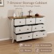 Closet Storage Organizer with 7 Folding Fabric Drawers