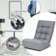 4-Position Adjustable Floor Chair Folding Lazy Sofa