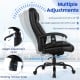 Massage Executive Office Chair with 6 Vibrating Points