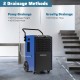 154 Pints Commercial Dehumidifier with Pump and Drain Hoses