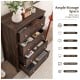 4 Drawer Dresser for Closet Hallway Living Room Nursery