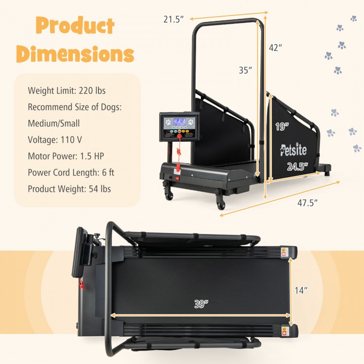 Pet Exercise Equipment with Remote Control