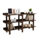 59 Inch Console Table with 3-tier Open Shelf for Front Hall, Hallway and Foyer