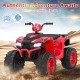 24V Kids Ride-On Electric ATV with Wireless Connection for Toddlers 3-8 Years Old