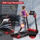 2.25 HP Electric Motorized Folding Treadmill with LED Display