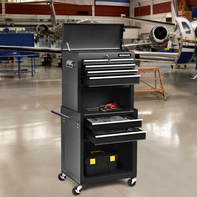 6-Drawer Tool Chest with Heightening Cabinet