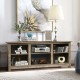 58 Inch 2-Tier TV Stand Entertainment Media Console Center