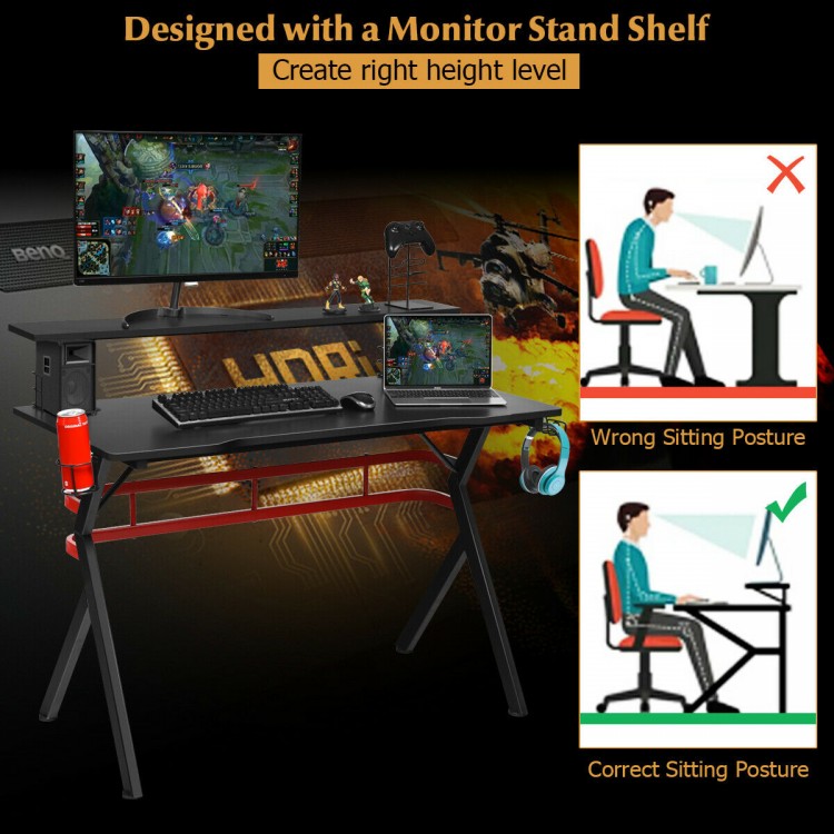 Gaming Computer Multifunctional Storage Desk