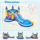 6-in-1 Inflatable Kids Water Park for Yard