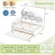 House-Shaped Full Size Daybed with Twin Size Trundle