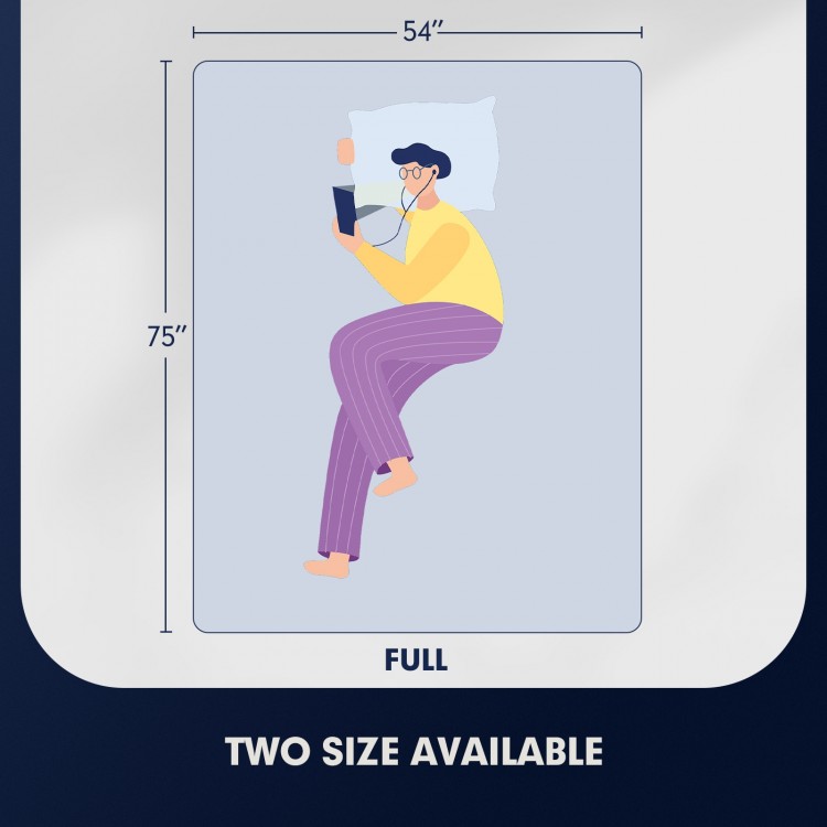 10 Inch Mattress with Jacquard Fabric Cover in a Box