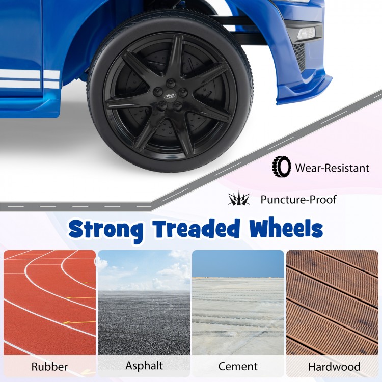 12V Licensed Ford Mustang Shelby GT500 Kids Ride on Car with Remote Control for Kids Aged 3-8