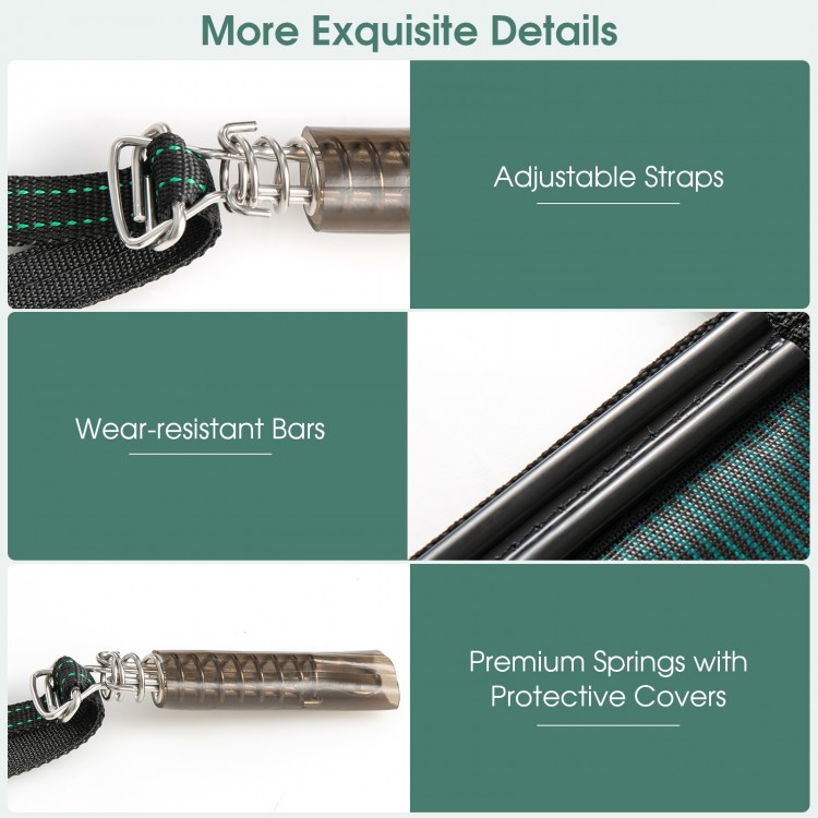 34 x 18 Feet Safety Pool Cover Fits 32 x16 Feet Inground Swimming Pools