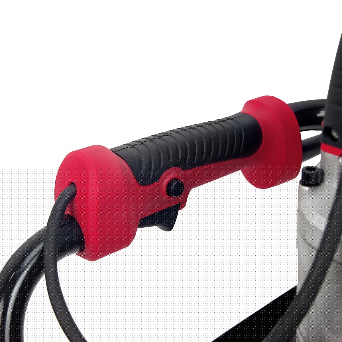 XtremepowerUS 1200W 1.6HP Electric Post Hole Digger with 4′′ Auger Bit Set for Soil and Planting