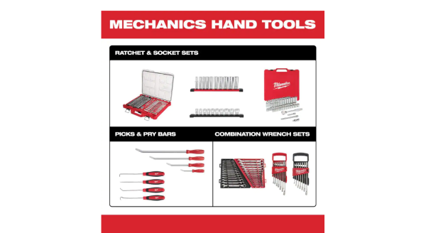 48-22-9507 Combination Metric Wrench Mechanics Tool Set (7-Piece)