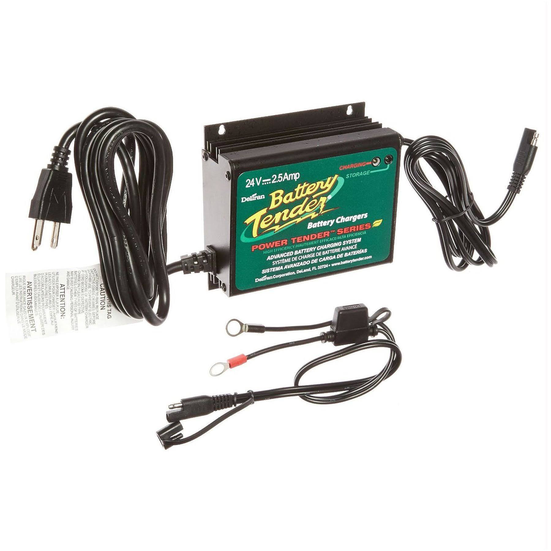 Battery Tender Power Plus 24V Waterproof Charger – Durable, Portable, Splashproof