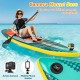 11 Feet Inflatable Stand Up Paddle Board with Kayak Seat for Adults
