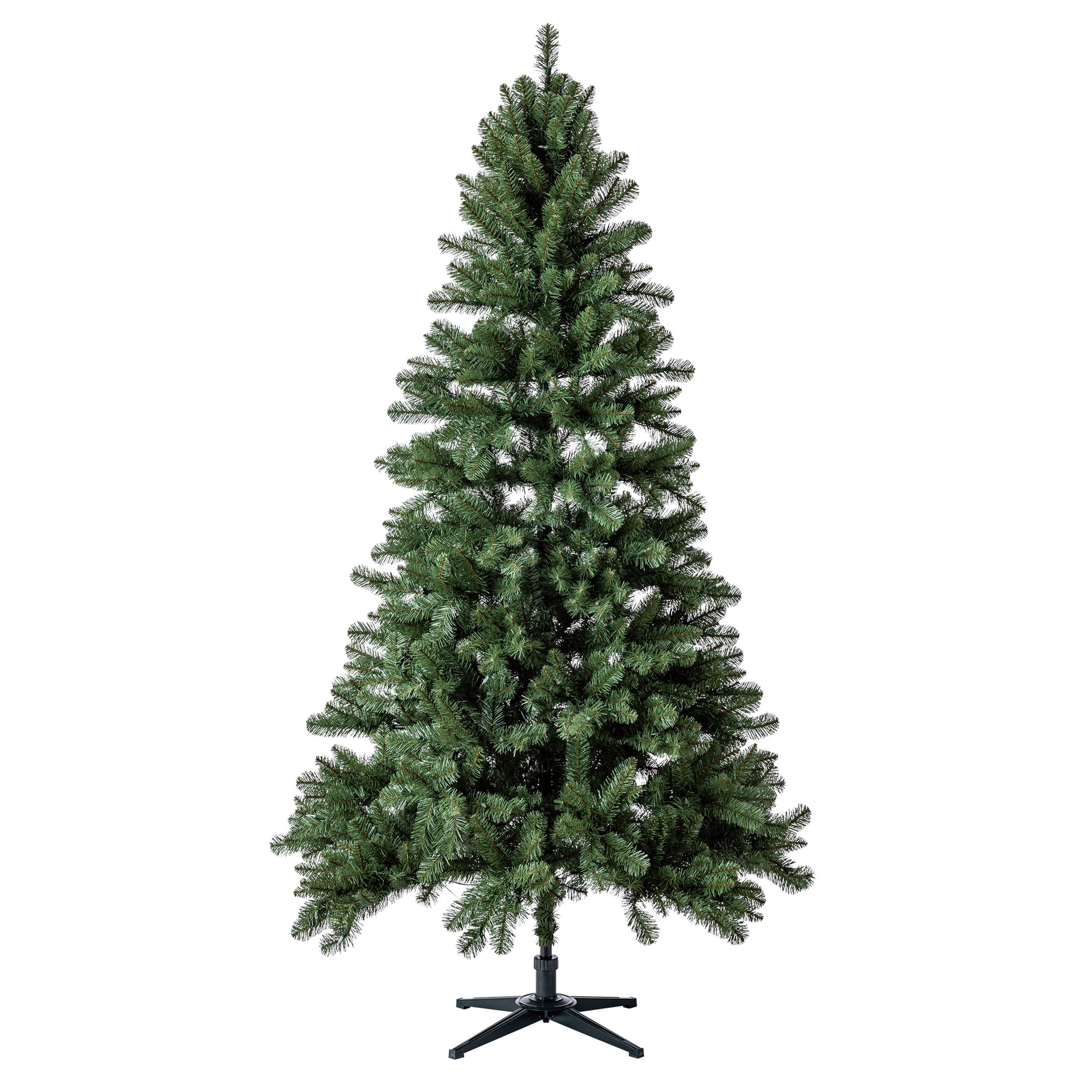 Holiday Time 7ft Pre-Lit Duncan Fir Artificial Christmas Tree with Color-Changing LED Lights and Quick Set System