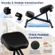 Adjustable Ergonomic Kneeling Chair with Upgraded Gas Spring Rod and Thick Foam Cushions
