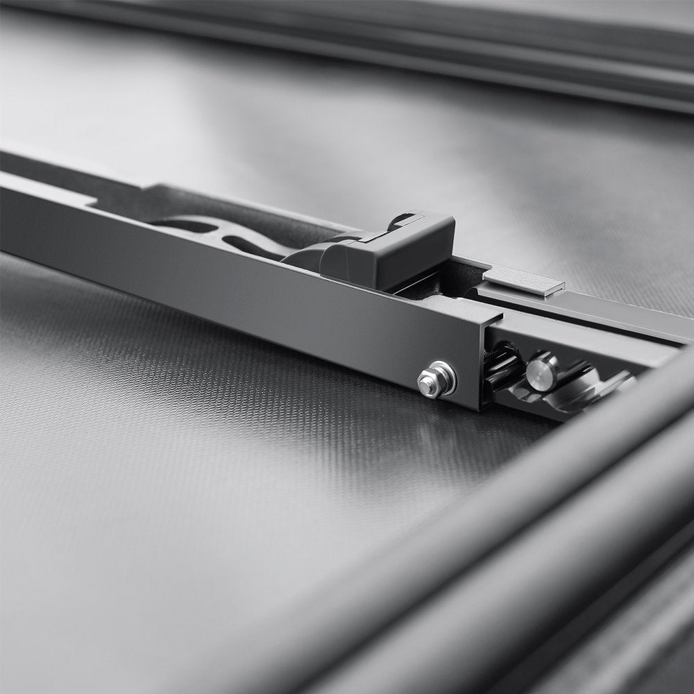 Auto Drive Soft Tri-Fold Tonneau Cover for 02-18 Dodge Ram 1500, 8Ft Bed, UV-Resistant, Weatherproof, Easy Install