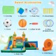 Kids Inflatable Water Slide with Soccer Gate and 750W Blower