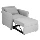 3-in-1 Pull-out Convertible Adjustable Reclining Sofa Bed