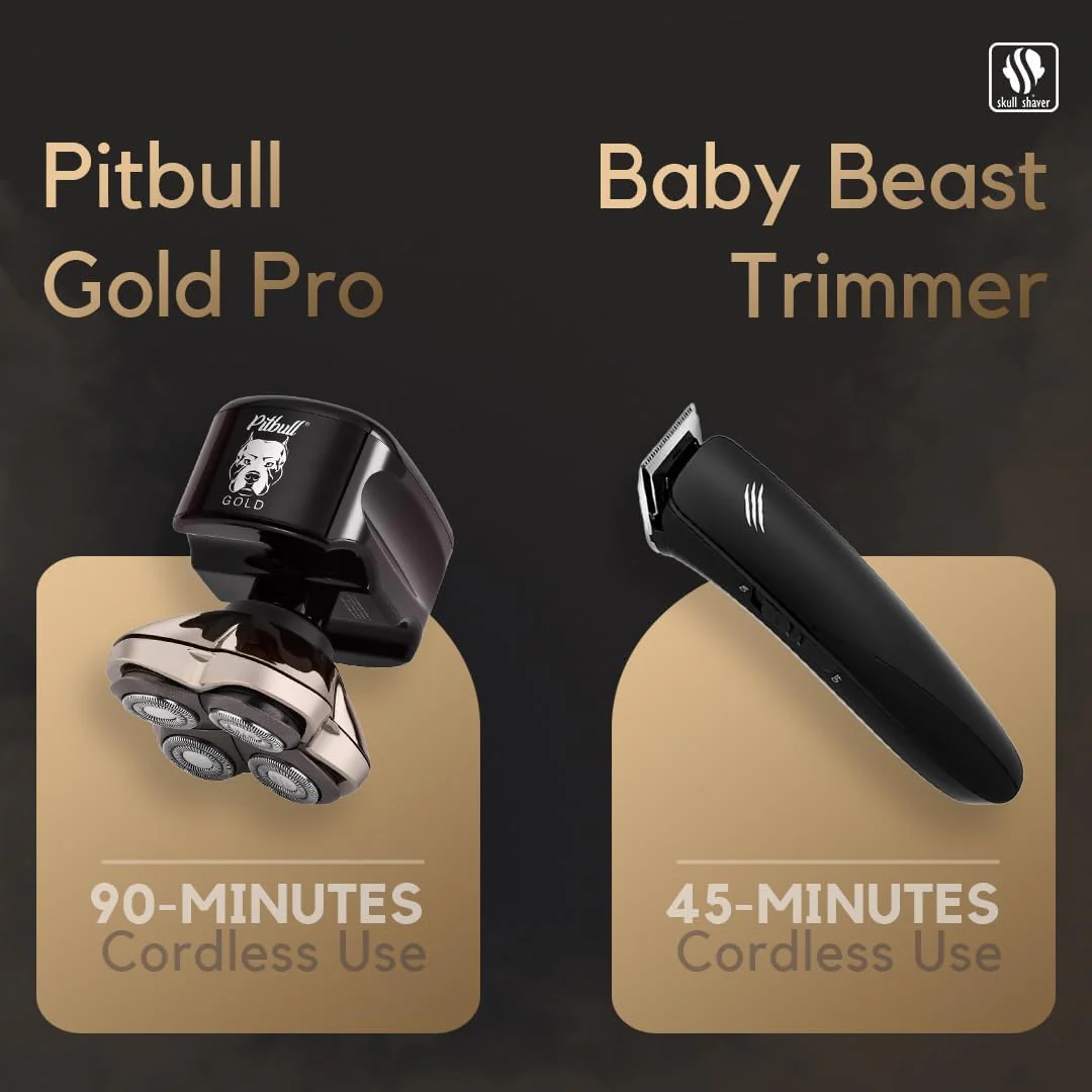 Pitbull Gold PRO Electric Head and Face Shaver