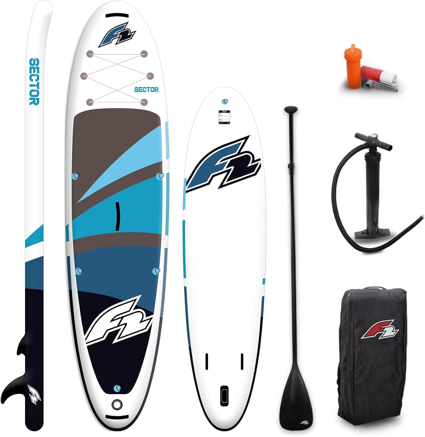 F2 SUP Stand Up Paddle Board Sector 10'5''/11'5