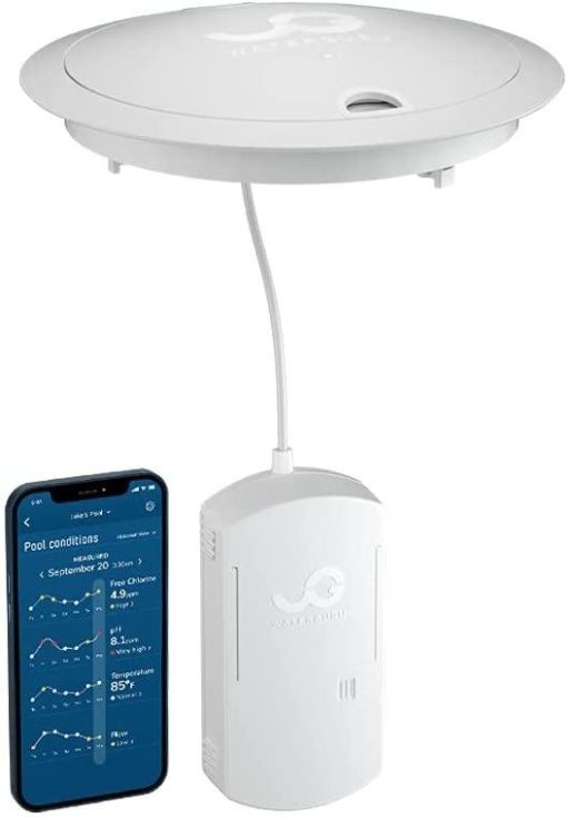 WaterGuru Sense Smart Pool Monitoring System – Automated Chlorine & pH Testing Device with App Integration