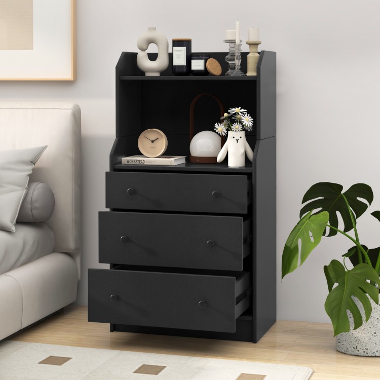 Modern Storage Dresser with Anti-toppling Device