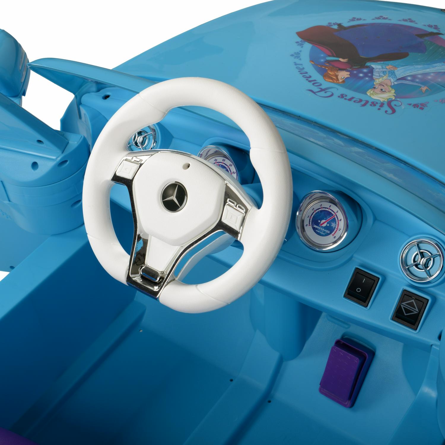 Frozen Mercedes 6-Volt Battery Powered Ride-On- Perfect For Your Little Elsa or Anna