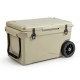 75 Quart Portable Cooler Rotomolded Ice Chest with Handles and Wheels