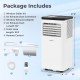 8000/10000 BTU Portable Air Conditioner 3 in 1 Floor AC Unit Fan and Dehumidifier for Room