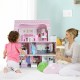28 Inch Pink Dollhouse with Furniture
