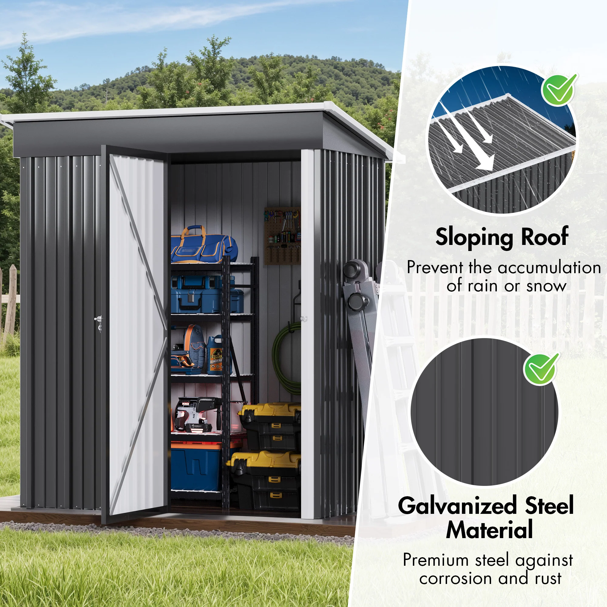 Garden Shed Outdoor Storage
