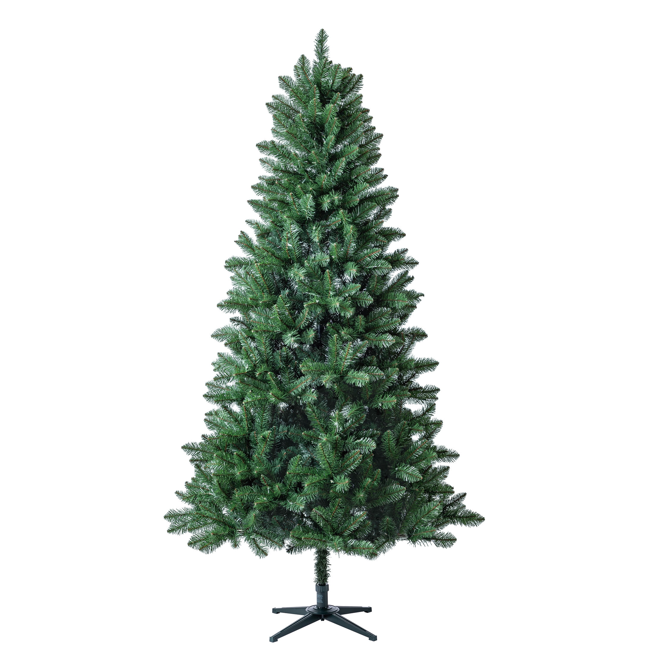Holiday Time 7.5 ft Kennedy Fir Pre-Lit Artificial Christmas Tree, 400 Color-Changing LEDs, Metal Stand