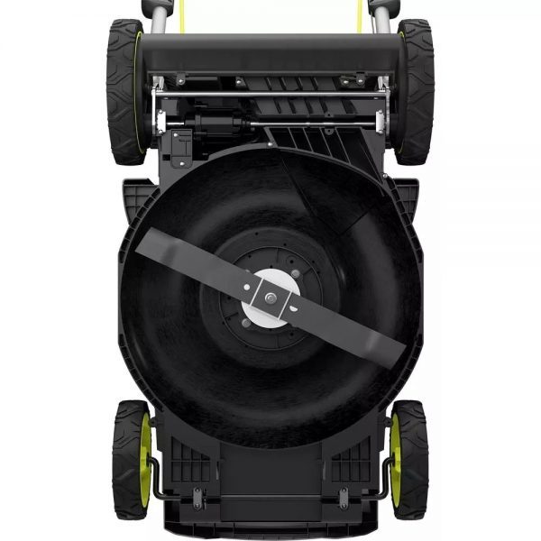 RYOBI 40V Brushless 20 in. Walk Behind Self-Propelled Mower/String Trimmer/Leaf Blower with (2) Batteries and (2) Chargers