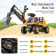 Kids ASTM Certificated Powered Ride On Bulldozer with Front Digger Shovel