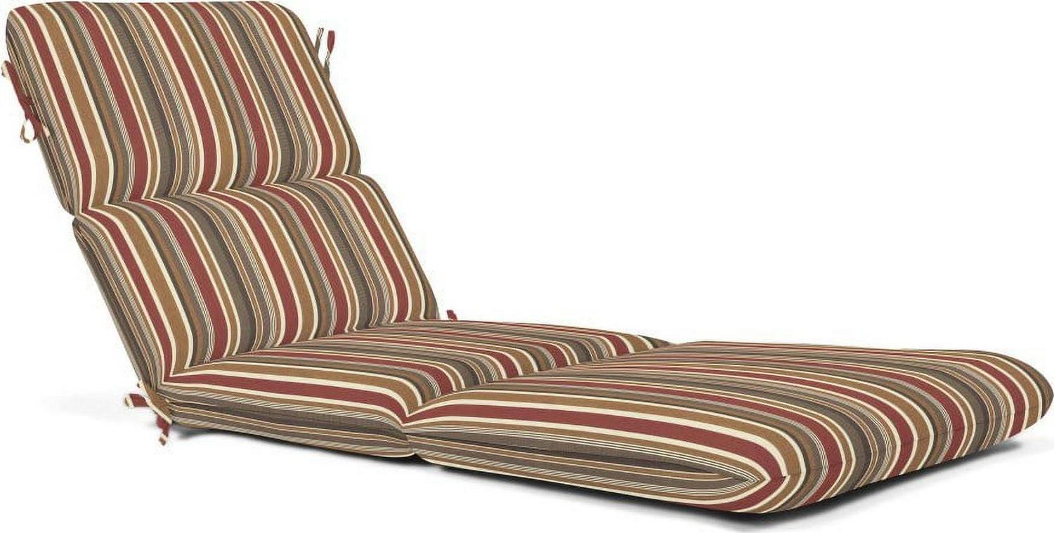 Casual Cushion Sunbrella 74′′ Outdoor Chaise Cushion, Water & Fade-Resistant, Carousel Confetti