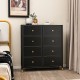 Floor Dresser Storage Organizer with 5/6/8 Drawers with Fabric Bins and Metal Frame