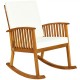 Outdoor Acacia Garden Wood Rocking Chair