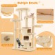 Multi-Level Cat Tree with 3-story Cat Condo
