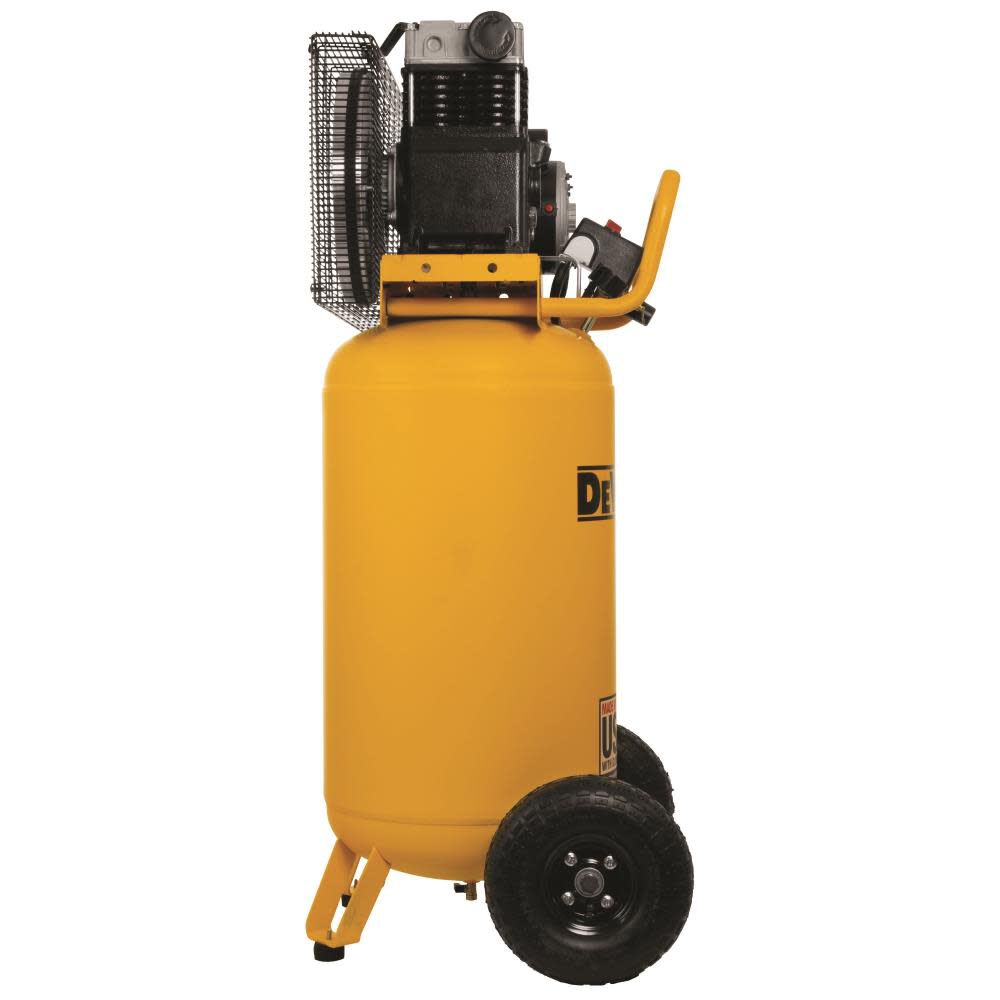 25 Gallon 200 PSI Portable Vertical Electric Air Compressor DXCM251 from