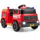 12V Ride on Fire Truck Powered Car with Water Gun and Interphone