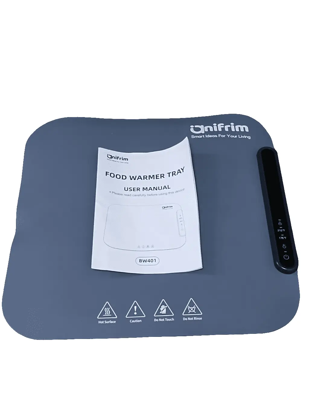 Open-Box Warming Tray with Rapid Full-Surface Heating for Even Heat Distribution