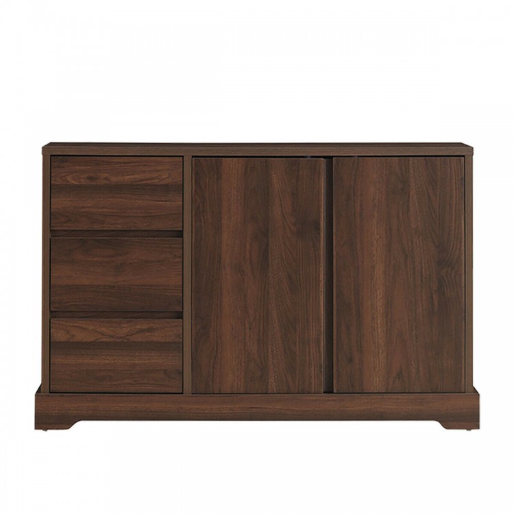 Buffet Sideboard Storage Console Table with 3 Drawers and 2-Door Cabinets