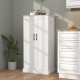 Freestanding Buffet Cupboards Sideboard with 2 Doors and Anti-Tipping Devices