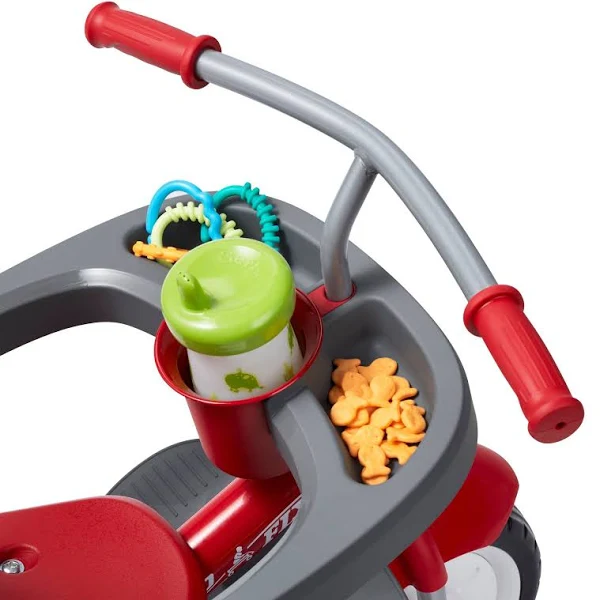 Radio Flyer 4-in-1 Tricycle with Adjustable Seat and Canopy, Infant to Classic Trike