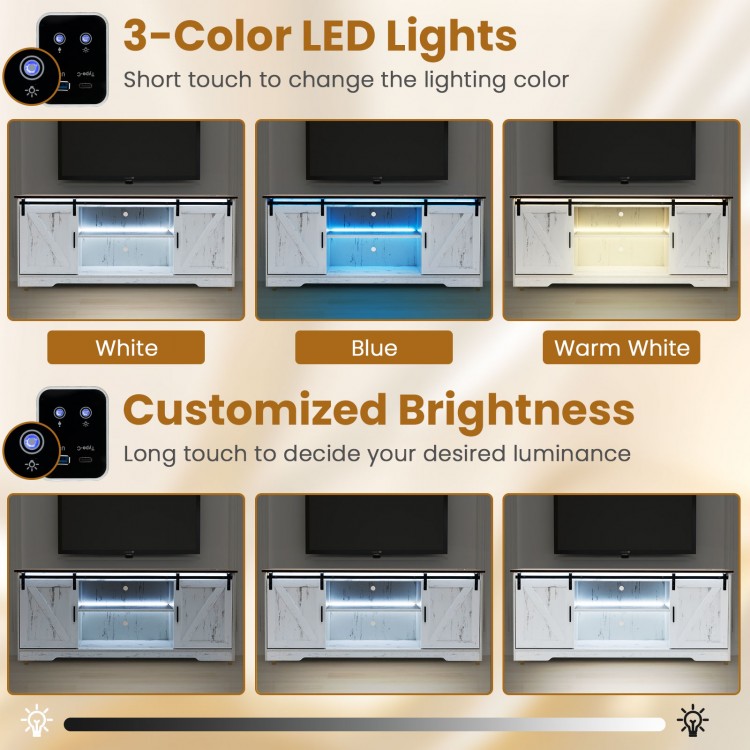 TV Stand for 65 Inch TVs Media Console Table for Living Room