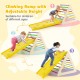 3 Piece Toddler Triangle Set Montessori with 2 Climbing Triangles and 1 Ramp